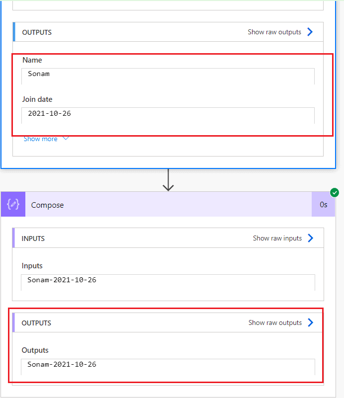 power automate combine strings