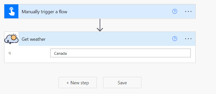 Power Automate create a flow using custom connector