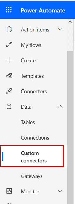 power automate custom connector rest api