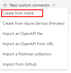 power automate custom connector using API