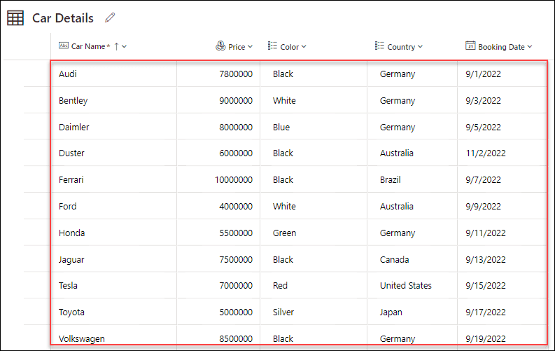 Power Automate Dataverse List Rows Count