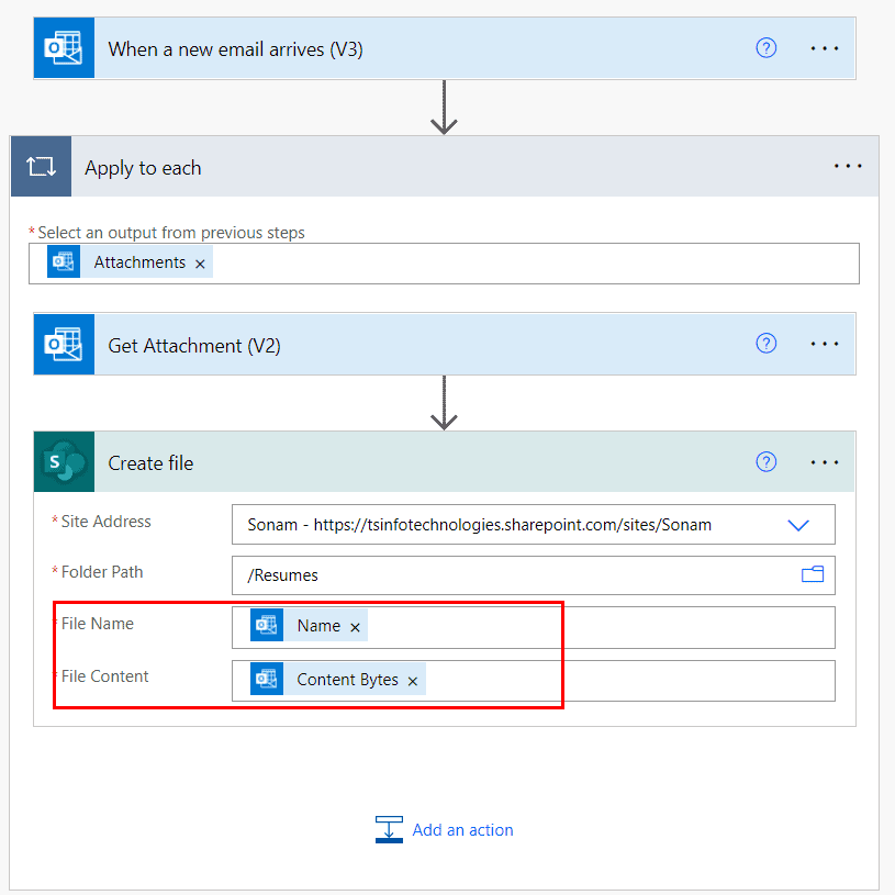 power automate email subject filter multiple conditions