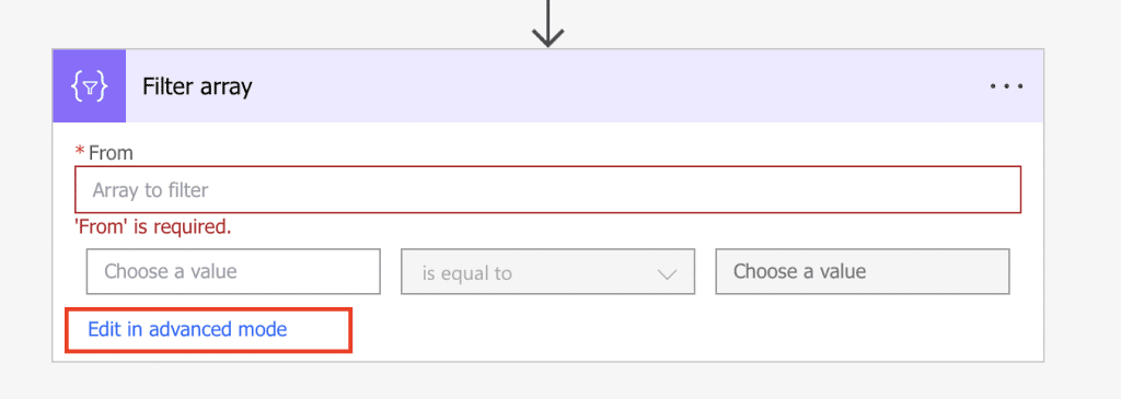 Power Automate filter array Power Automate filter array