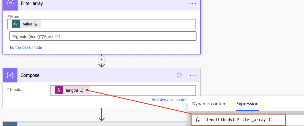Power automate filter array of object Compose action Power automate filter array of object Compose action