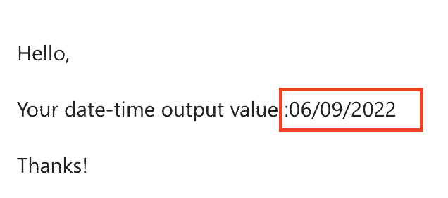 power automate format date