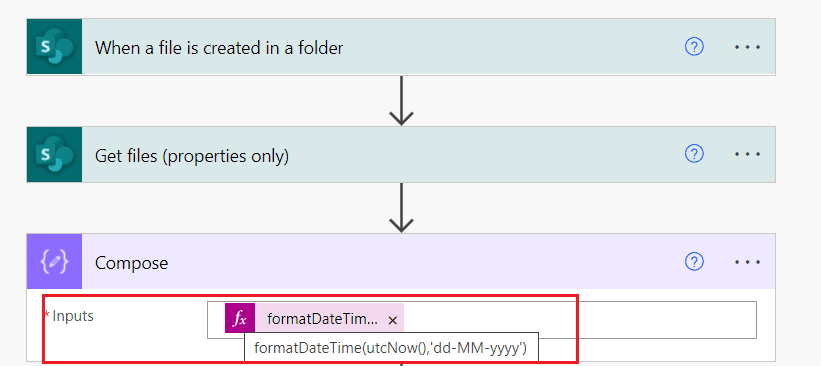 Power Automate how to copy and rename files 