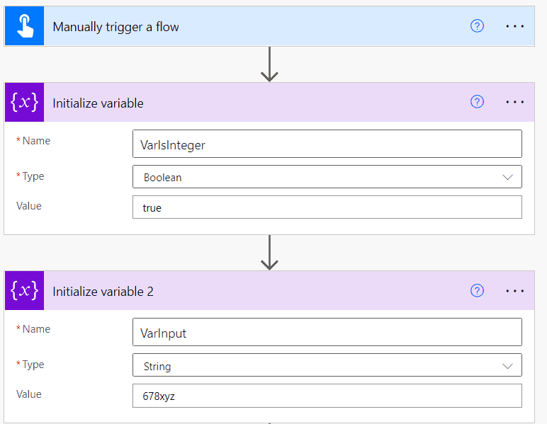 Power Automate IF expression string