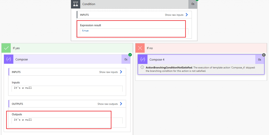 Power Automate If Is Null