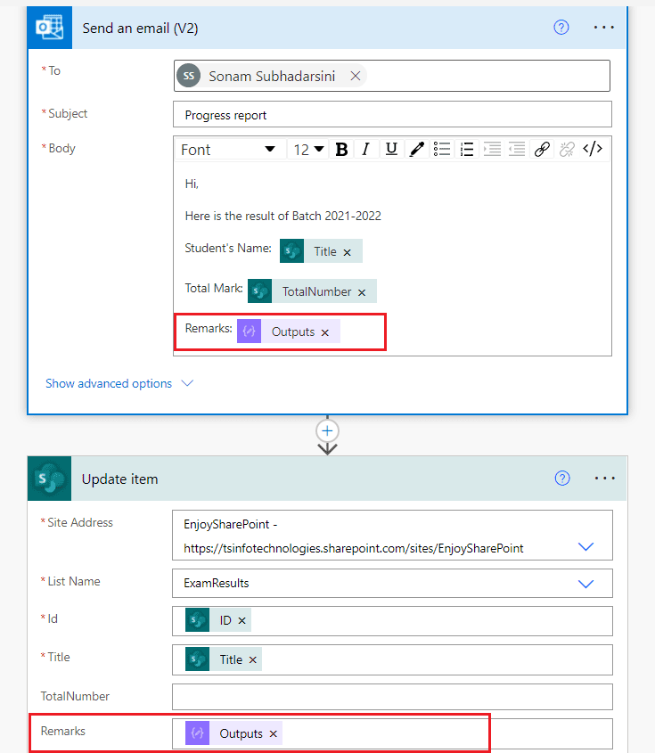 Power Automate Multiple if expression