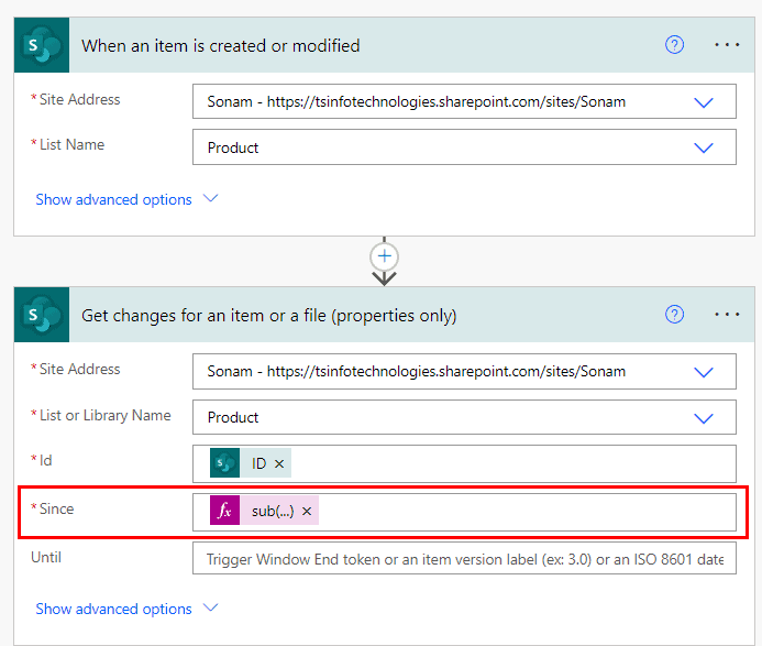 Power automate notify if field changed