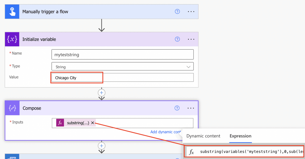 Power Automate remove last n characters from string