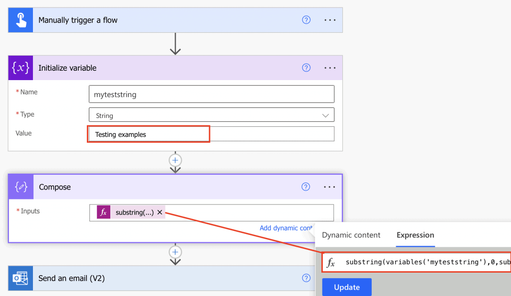 Power Automate remove the last character from string