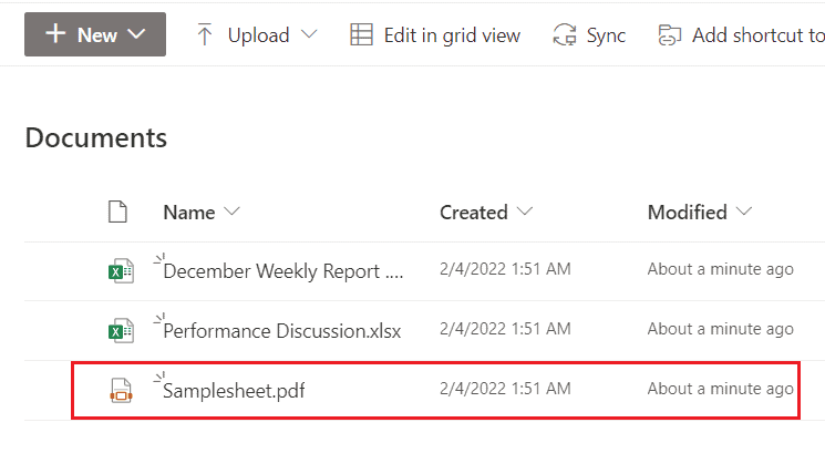 power automate rename file with date