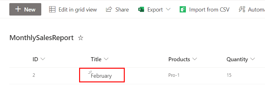 power automate rest api update an list item in the SharePoint list