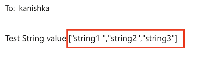 Power Automate split string into array line break result