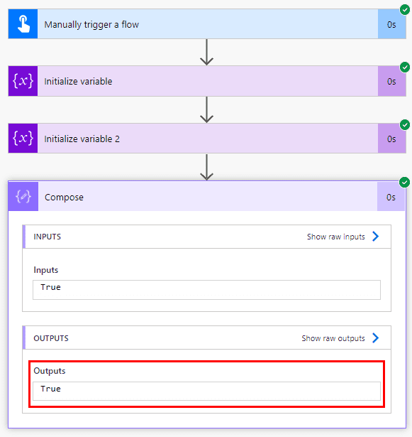 Power Automate Use If Expression to Evaluate a Variable