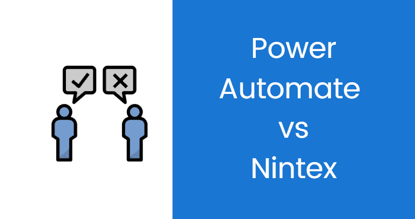 Power Automate vs Nintex