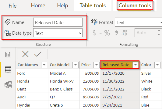 Power bi convert text to date