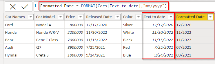 Power bi converts text to date mmyyyy