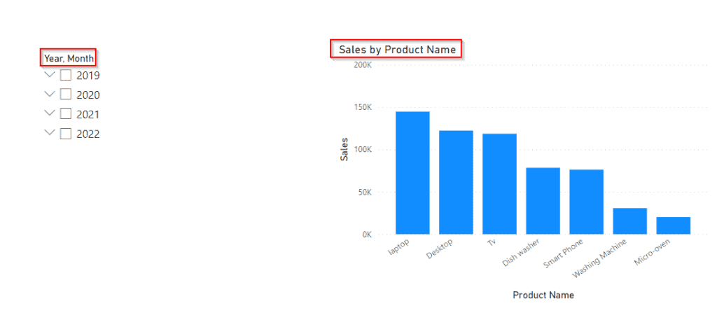 power bi date slicer by month year example