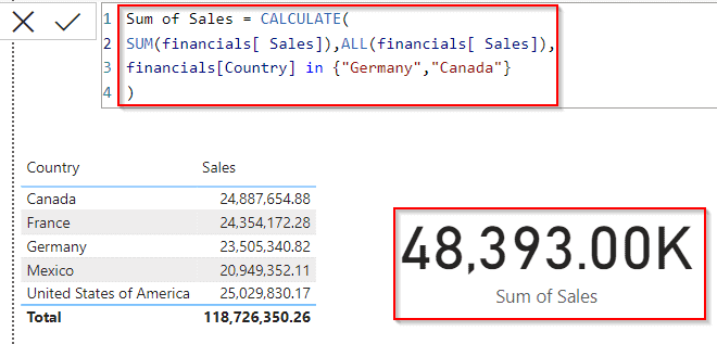 Power bi DAX filter based on condition multiple conditions