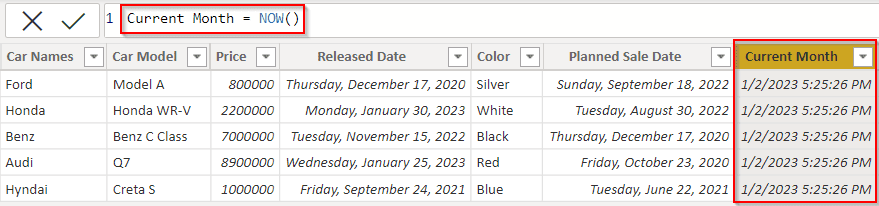 Power BI DAX min date in the current month