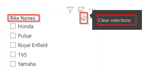 Power BI DAX remove slicer filter example