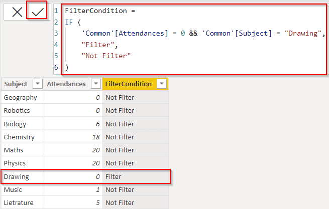 Power BI filter AND condition