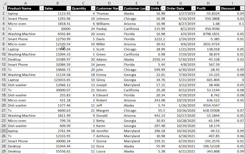 Power Query add a column with a dropdown list