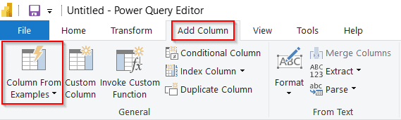 Power query add column from another query