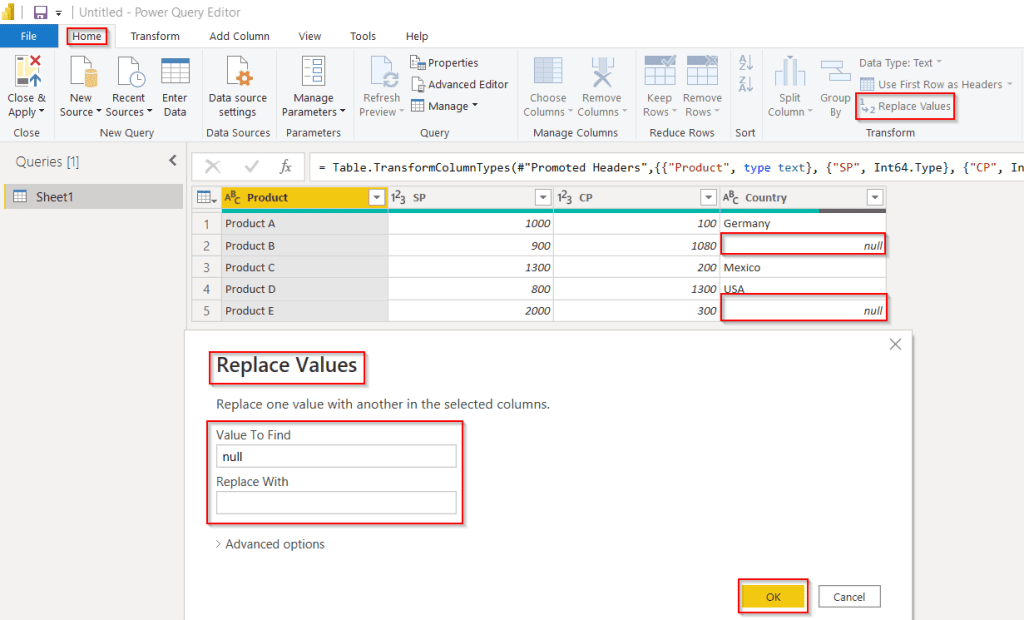 Power query add column if formula