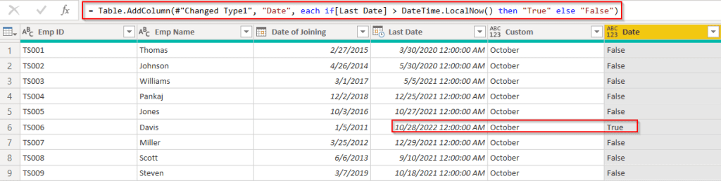 Power query add column if date greater than today example Power query add column if date greater than today example