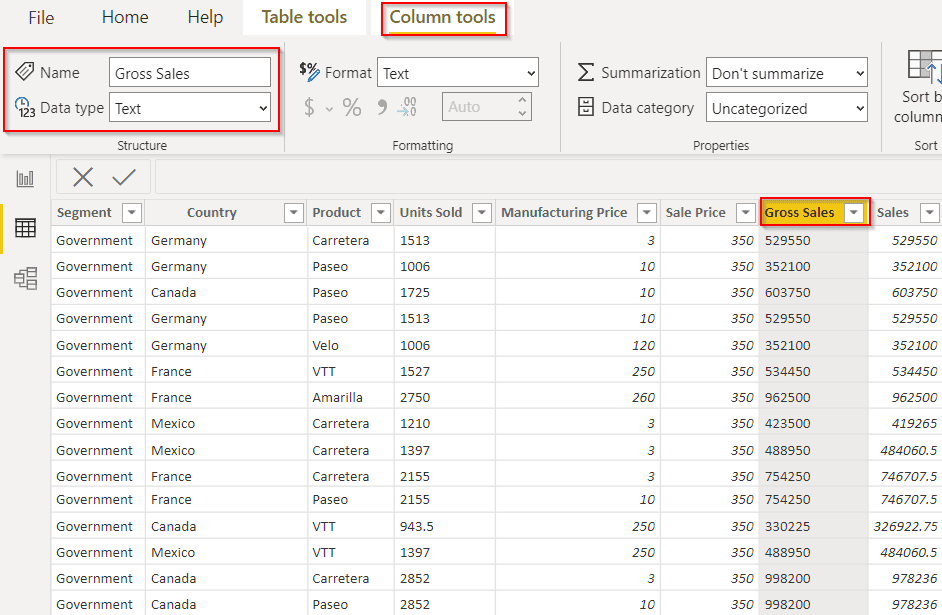 Power query editor convert number to text