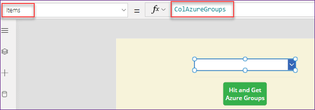 PowerApps Azure get all groups