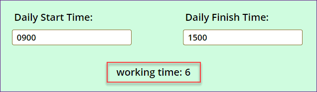 PowerApps calculate hours