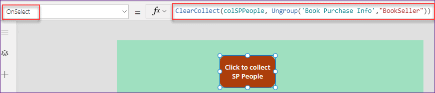 PowerApps collection SharePoint list people picker