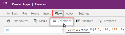 powerapps collection to sharepoint list