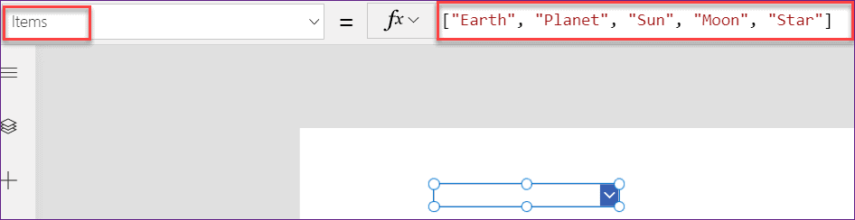 PowerApps count Combobox items