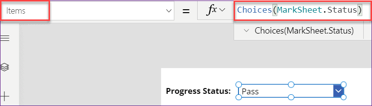 PowerApps count dropdown items