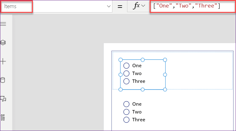 PowerApps countrows gallery