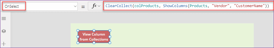 PowerApps create collection from SharePoint list column