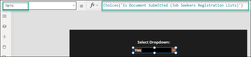 PowerApps Filter Yes No column Dataverse