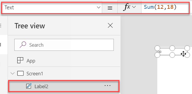 powerapps function sum()