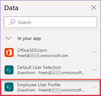 powerapps current user