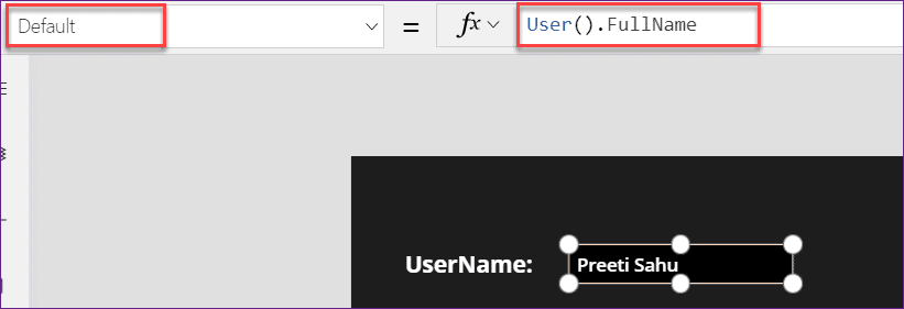 PowerApps get current user