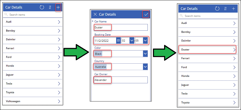 PowerApps Get Data From Dataverse Table