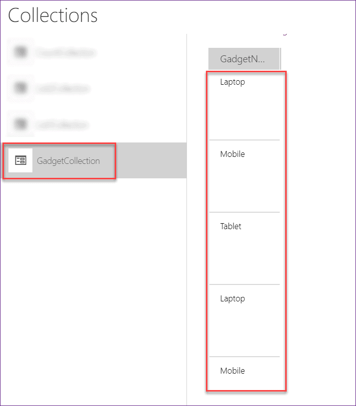 PowerApps group by count rows