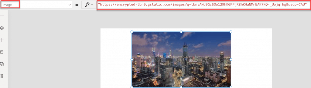 PowerApps image from url