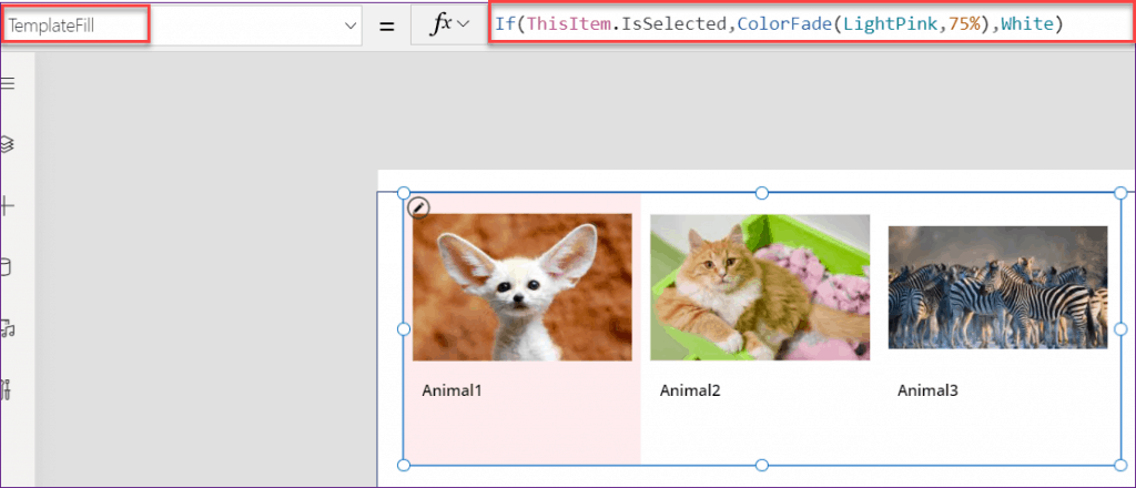 PowerApps image onselect