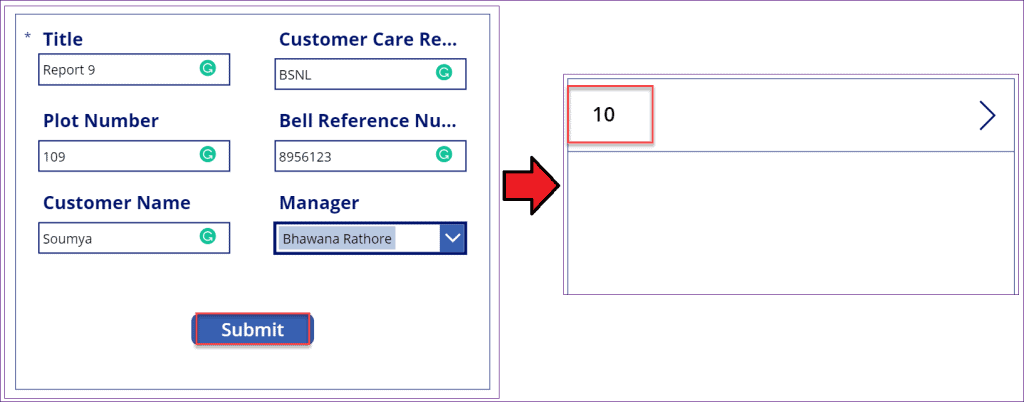 powerapps last submit function not working